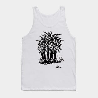 flower drawing Tank Top